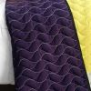 [Football Field] 3PC Vermicelli - Quilted Patchwork Quilt Set (Full/Queen Size)