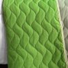 [My Backyard] Vermicelli-Quilted Patchwork Geometric Quilt Set Full/Queen