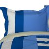 [Friendly Katy] Quilted Patchwork Down Alternative Comforter Set (Twin Size)