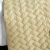 [Moments] 3PC Vermicelli - Quilted Patchwork Quilt Set (Full/Queen Size)