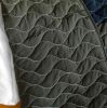 [Cry Wolf] 3PC Vermicelli-Quilted Patchwork Quilt Set (Full/Queen Size)