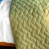 [Eternal Love] 3PC Vermicelli-Quilted Patchwork Quilt Set (Full/Queen Size)