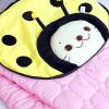 [Sirotan - Ladybug Yellow] Blanket Pillow Cushion / Travel Pillow Blanket (39.4 by 59.1 inches)