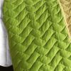 [My Garden] Vermicelli-Quilted Patchwork Geometric Quilt Set Full/Queen