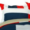 [Loving Lorraine] Quilted Patchwork Down Alternative Comforter Set (King Size)