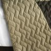 [Believe Love] 3PC Vermicelli-Quilted Patchwork Quilt Set (Full/Queen Size)