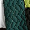 [Bridge of Sighs] 3PC Vermicelli-Quilted Patchwork Quilt Set (Full/Queen Size)