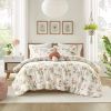 4 Pcs Mushroom Garden Comforter Set(Full/Queen)