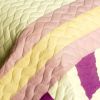 [Fantasy Couple] 3PC Patchwork Quilt Set (Full/Queen Size)