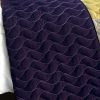 [Morning Glory] 3PC Vermicelli-Quilted Patchwork Quilt Set (Full/Queen Size)