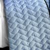 [Colorful Wave] Brand New Vermicelli-Quilted Patchwork Quilt Set Full/Queen