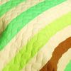 [Over the Rainbow] 3PC Patchwork Quilt Set (Full/Queen Size)