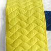 [Marionnaud] Vermicelli-Quilted Patchwork Geometric Quilt Set Full/Queen