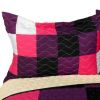 [Series] Brand New Vermicelli-Quilted Patchwork Quilt Set Full/Queen