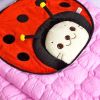 [Sirotan - Ladybug Red] Blanket Pillow Cushion / Travel Pillow Blanket (39.4 by 59.1 inches)