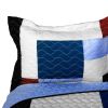 [Your Imagine] Brand New Vermicelli-Quilted Patchwork Quilt Set Full/Queen