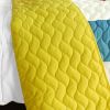 [Moon's Passion] Vermicelli-Quilted Patchwork Geometric Quilt Set Full/Queen