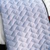 [Pretty Raisin] 3PC Vermicelli - Quilted Patchwork Quilt Set (Full/Queen Size)