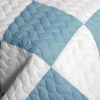 [Cute Little Princess] 3PC Vermicelli-Quilted Patchwork Quilt Set (Full/Queen Size)