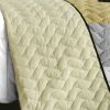 [Bee's Garden] Brand New Vermicelli-Quilted Patchwork Quilt Set Full/Queen