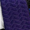 [Slience Stream] 3PC Vermicelli-Quilted Patchwork Quilt Set (Full/Queen Size)