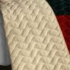 [Santa Baby] 3PC Vermicelli - Quilted Patchwork Quilt Set (Full/Queen Size)