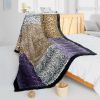 Onitiva - [Nature And Sexy] Patchwork Throw Blanket (61 by 86.6 inches)