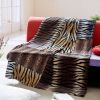 Onitiva - [Tiger Stripes -A] Patchwork Throw Blanket (50 by 70 inches)