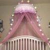 Elegant Lace Princess Round Dome Bedding Net